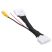 Cablu Adaptor Interfata 24 pini RCA pentru Camera Marsarier si Navigatie OEM Renault Clio, Captur, Trafic, Dacia Logan, Duster, Dokker, Sandero, Lodgy. Opel Vivaro - KHRN-C24