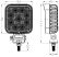 Proiector LED Auto Offroad 36W/12V-24V, 4100LM, Patrat, Flood Beam 60 Grade - 0806-3"- 36W Flood