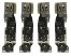 Set 4 module lumini de zi DRL galbene CSL Style BMW Seria 5 G60, G61 - 1473002005C1 / 1473002006C1