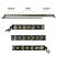 LED Bar Auto 126W Super Slim (35 mm) 12/24V, 10710 Lumeni, 45"/113cm, Combo Beam - B18-126W