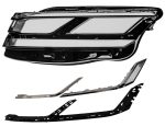   Sticla far stanga + ornamente cromate pentru Touareg 3 fara Facelift (2019 - 2023) far LED High - HV136-STANGA