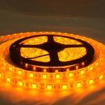   Banda led Galbena 60 leduri 5050/metru, 24V, rezistenta la apa, la rola de 5 metri - LS-5050-01Y