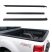 Set 3 Ornamente protectie margine bena negru mat Ford Ranger T6, T7, T8 2012-2022 - BRCT678