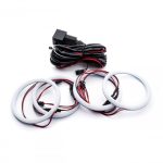   Kit Angel Eyes LED COTTON BMW E60 Facelift cu sau fara xenon din fabrica - 2x106mm+2x120mm