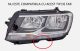 Sticla far stanga pentru Volkswagen Tiguan cu far LED Low Configuration (2017 - 2020) - HCTiguan-1718 / HV033-STANGA