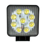   Proiector LED Auto Offroad 27W/12V-24V, Patrat, Slim - KWS27W