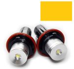   Led marker cu lumina galbena, putere 6W, pentru BMW E39, E60/E61, E53, E83, E87 - E39-6W-AMBER