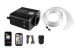   Kit Fibra Optica Plafon Instelat 16W cu TWINKLE, RGBW 550 Fire 4M 0.75mm cu aplicatie - AMB73