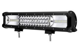 LED Bar Auto 216W, leduri pe 3 randuri, 12V-24V, 15120 Lumeni, 15,5"/39,4 cm, Combo Beam 12/60 Grade