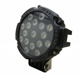 Proiector LED Auto Offroad 51W/12V-24V, 3740 Lumeni, Negru, Spot Beam 30 Grade