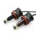 Set 2 Led marker cu lumina galbena H8 2x40W Can Bus cu leduri Cree H8-40W-AMBER