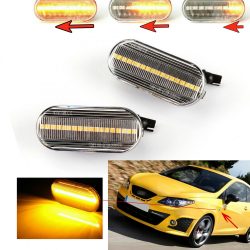 Set 2 Semnalizari Aripa LED Dinamice Seat Leon, Cordoba, Ibiza, Toledo, Altea, Alhambra, Exeo - D0451