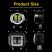 Proiector LED cu Angel Eyes Offroad Auto, Moto, ATV 20W 1800LM DC 10-60 - KWD20W