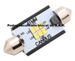   Led Auto Sofit 41mm Canbus 6 SMD 3020 fara polaritate - BTLE1276-41