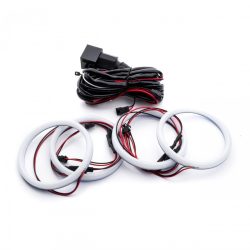 Kit Angel Eyes LED COTTON BMW E90 NFL 2x100mm + 2x120mm - pentru inlocuirea inelelor originale