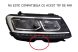 Sticla far dreapta pentru Volkswagen Tiguan cu far LED Low Configuration (2017 - 2020) - HCTiguan-1718 / HV033-DREAPTA