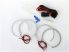 Kit 4 Inele Angel Eyes SMD BMW Seria 1 E87 - 2x101mm+2x124mm Kit 4 Inele Angel Eyes SMD BMW Seria 1 E87 - 2x101mm+2x124mm