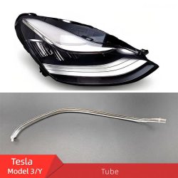 Set fibra reparatie lumini de zi DRL far dreapta pentru Tesla Model 3, Model Y 2017-2025 pentru farurile Matrix cu lentila - LG-Model 3/Y Right