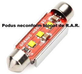 Led Auto CANBUS Sofit 36mm 15W CREE XBD 9-30V - fara polaritate - BTLE1602T