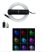 Kit Fibra Optica Plafon Instelat auto RGBW 650 Fire 2M 0.75mm cu aplicatie AMB68
