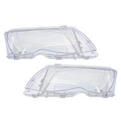 Set 2 sticle faruri pentru BMW Seria 3 E46 Facelift (2001 - 2005) - HB011