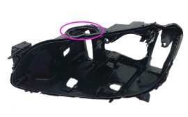 Carcasa far stanga pentru BMW Seria 7 F01, F02 cu facelift LCI far Bixenon cu AFS (2012 - 2015) - HB057-STANGA