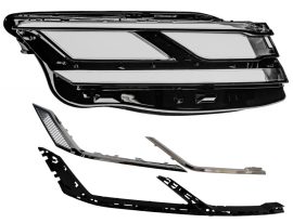 Sticla far dreapta  + ornamente cromate pentru Touareg 3 fara Facelift (2019 - 2023) far LED High - HV136-DREAPTA