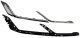 Sticla far dreapta  + ornamente cromate pentru Touareg 3 fara Facelift (2019 - 2023) far LED High - HV136-DREAPTA