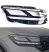 Sticla far dreapta  + ornamente cromate pentru Touareg 3 fara Facelift (2019 - 2023) far LED High - HV136-DREAPTA