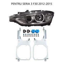Set 2 rame adaptoare la lupe Hella G5 pentru BMW Seria 3 F30 2012-2015 - HPB-031 Set 2 rame adaptoare la lupe Hella G5 pentru BMW Seria 3 F30 2012-2015 - HPB-031