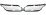 Set 2 sticle faruri pentru Range Rover Sport II (2014 - 2017) - HL011