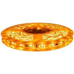 Banda led galbena 60 leduri 3528/m, 24V, rezistenta la apa, la rola de 5 metri BL60SMD-24V-GALBEN