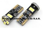 Led auto Canbus T10 cu 8 SMD 2835 12-24V - BTLEC030