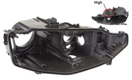 Carcasa far dreapta pentru Audi A5 8T/8F Facelift cu Bixenon cu AFS (2012 - 2016) - HA015-AFS-DREAPTA