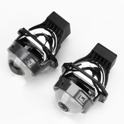 Lupe Bi Led Auto 3" putere 55W luminozitate 10.000 Lumeni 5500k 12V i8-Pro