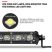 LED Bar Auto 54W Super Slim (35 mm) 12/24V, 4590 Lumeni, 20"/51cm, Combo Beam - B18-54W