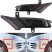 Set 2 Lampi laterale semnalizare cu DRL Porsche Cayenne 967 2006-2010 95563103610, 95563103510 - V-170601, V-17271306