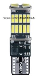 Led Auto Canbus T10 cu 26 Smd 4014 12V T10-4014-26SMD