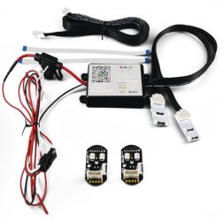 Set module DRL Angel Eyes RGBW Multicolore pentru BMW Seria 5 G30, Seria 6GT - 63117214939, 7214939, 63117214940, 7214940