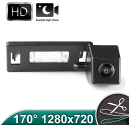 Camera marsarier HD, unghi 170 grade cu StarLight Night Vision pentru Audi A1, A4, A5, A6, A7, Q5 - FA727