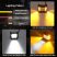Proiector LED Lumina Alb + Galben Dreptunghiular 60W/12V-24V, 5100 Lumeni, Spot Beam