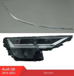 Kit Fibra dreapta pentru reparatie lumini de zi DRL pentru far Audi Q8 2018-2023 - LG-Q8-1923 Right