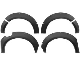 Aparatori aripa overfender Ford Ranger T9 XL, XLT, XLS Double Cab 4 portiere 2022-2026 - pentru varianta fara senzori de parcare - FRT922-XLT