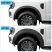 Aparatori aripa overfender Ford Ranger T9 XL, XLT, XLS Double Cab 4 portiere 2022-2026 - pentru varianta fara senzori de parcare - FRT922-XLT
