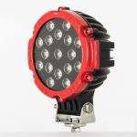   Proiector LED Auto Offroad 51W/12V-24V, 3740 Lumeni, Rosu, Spot Beam 30 Grade