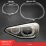Set fibra reparatie DRL far stanga BMW Seria 1 F20 2012-2015 - LG-F20 Left