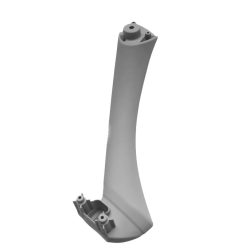 Maner interior portiera stanga spate, gri, pentru BMW Seria 3 E90, E91, E92, E93 - HAE90-0512-BLG (Grey)