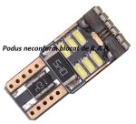 Led Auto Canbus T10 cu 18 Smd 3014 12V T10-3014-18SMD