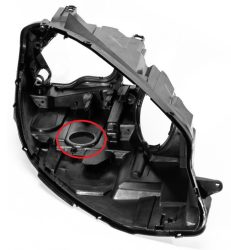 Carcasa far dreapta pentru Golf 7 / Golf VII Fara Facelift pentru farul xenon cu un modul (2013 - 2016) - HV059-DREAPTA